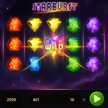 Robocat Casino - Starburst Slot Game